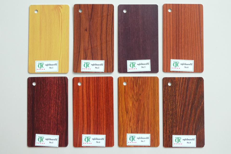 อลูมิเนียมลายไม้